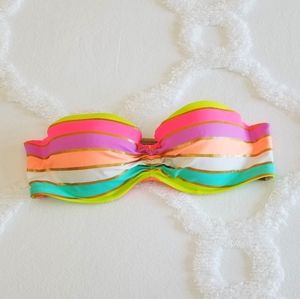 Victoria's Secret Rainbow Bikini Top